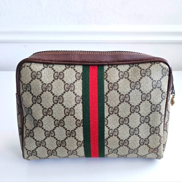 Gucci GG Supreme Pouch/Cosmetic/Toiletry Bag - Picture 1 of 12